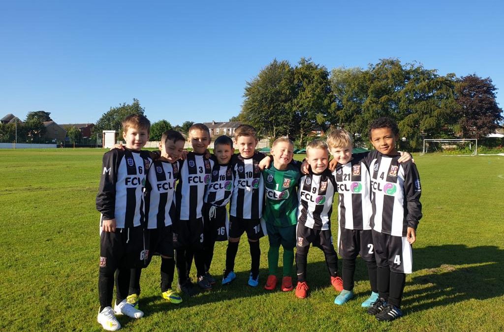 Walshaw Warriors Under 7s sponsored by Fostering Changes Life